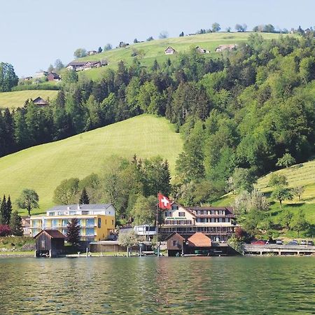 Hotel - Restaurant Eierhals Am Aegerisee Oberageri Bagian luar foto