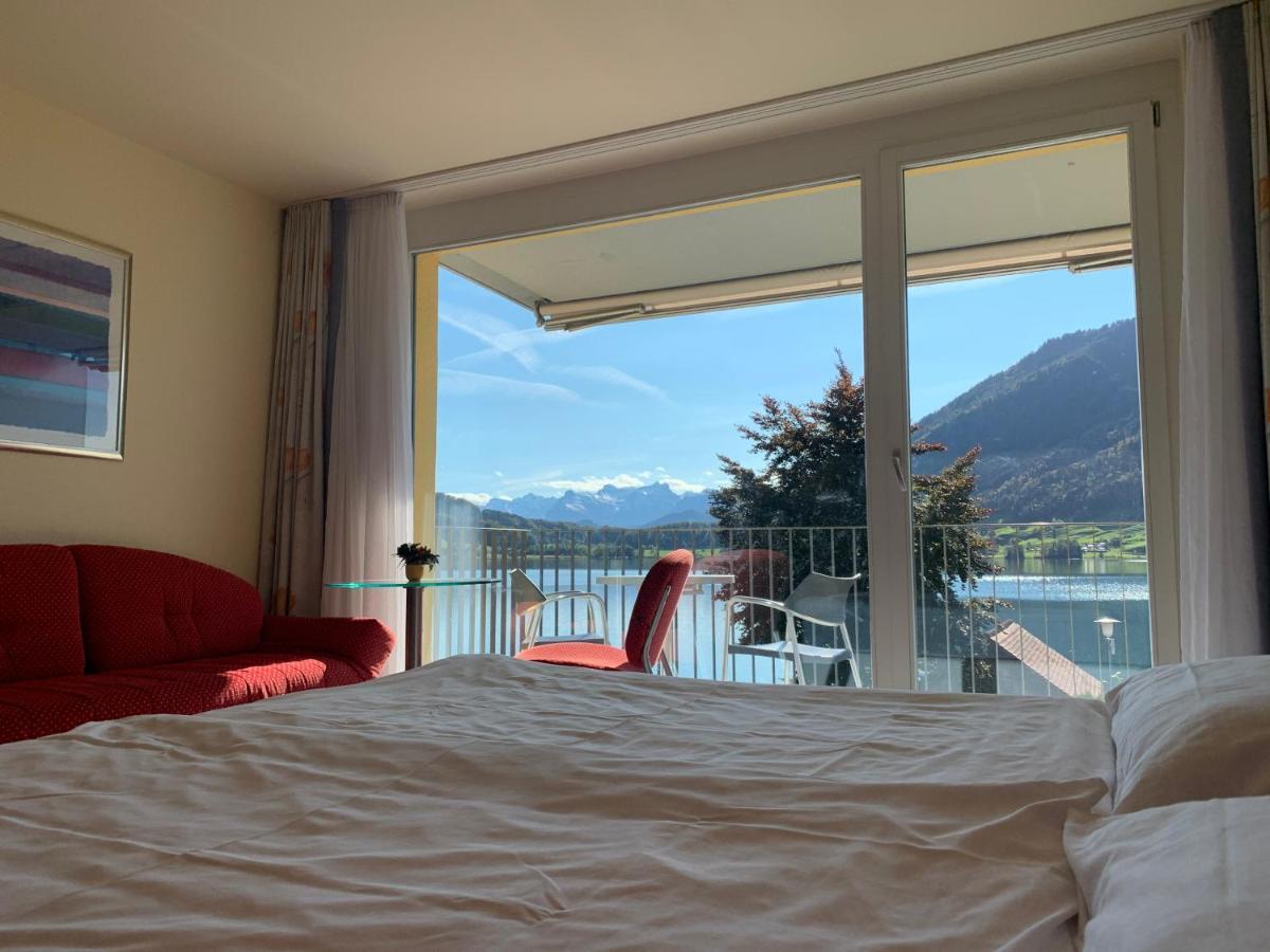 Hotel - Restaurant Eierhals Am Aegerisee Oberageri Bagian luar foto