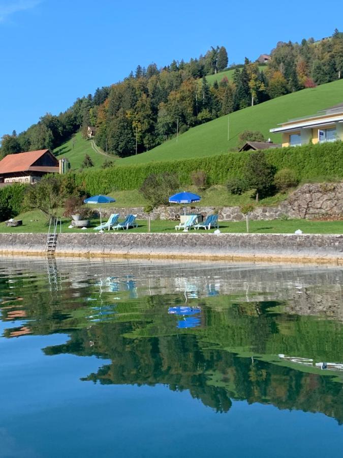 Hotel - Restaurant Eierhals Am Aegerisee Oberageri Bagian luar foto