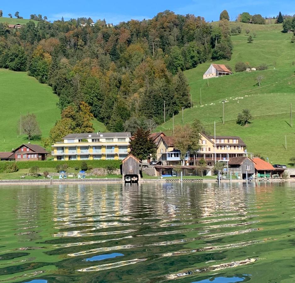 Hotel - Restaurant Eierhals Am Aegerisee Oberageri Bagian luar foto
