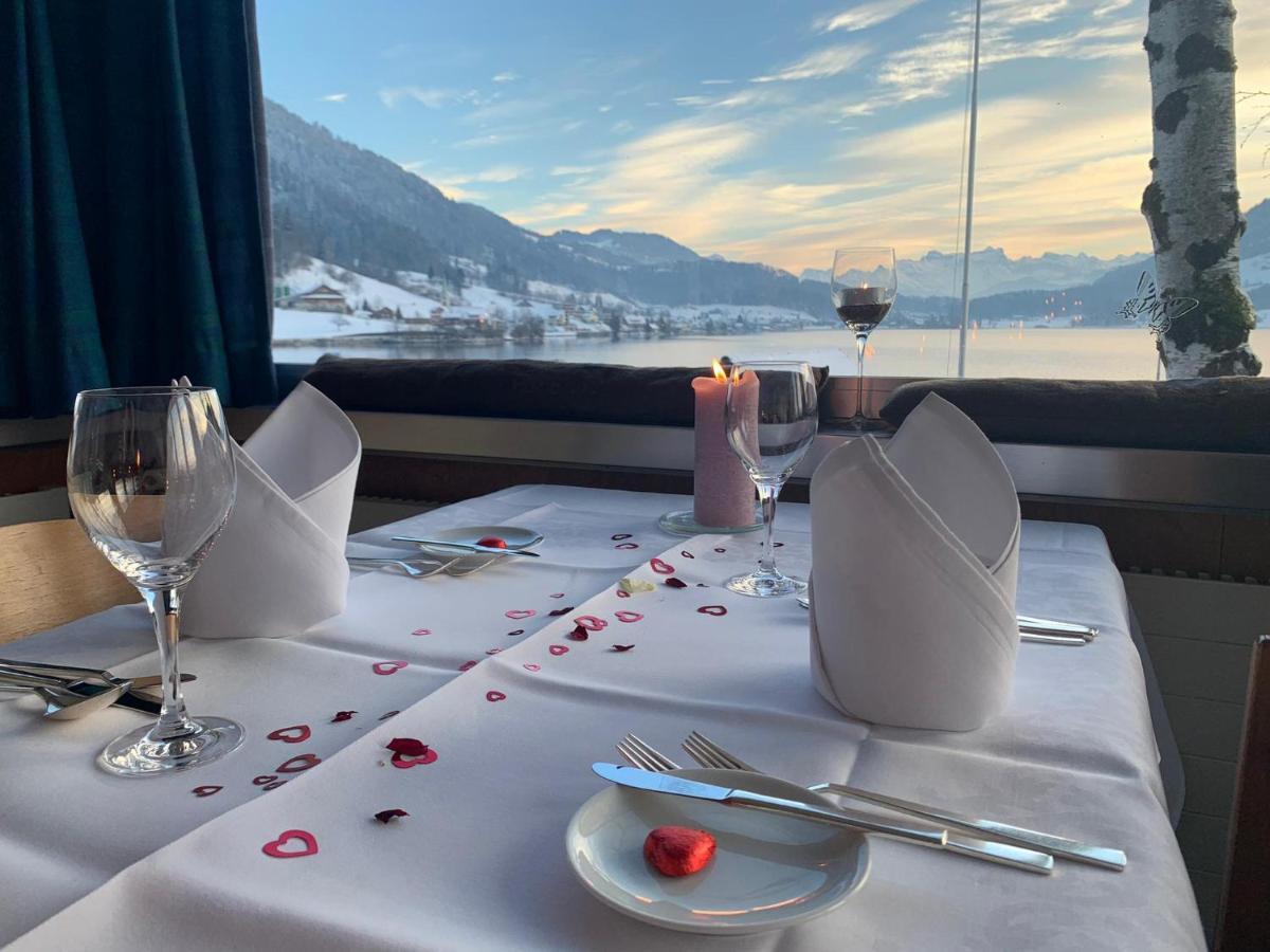 Hotel - Restaurant Eierhals Am Aegerisee Oberageri Bagian luar foto